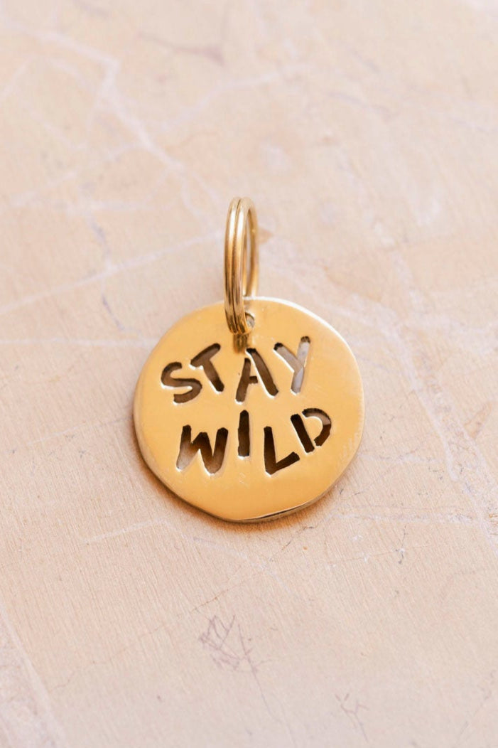 key tag - mini - stay wild - collab zürich