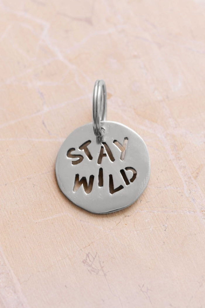 key tag - mini - stay wild - collab zürich