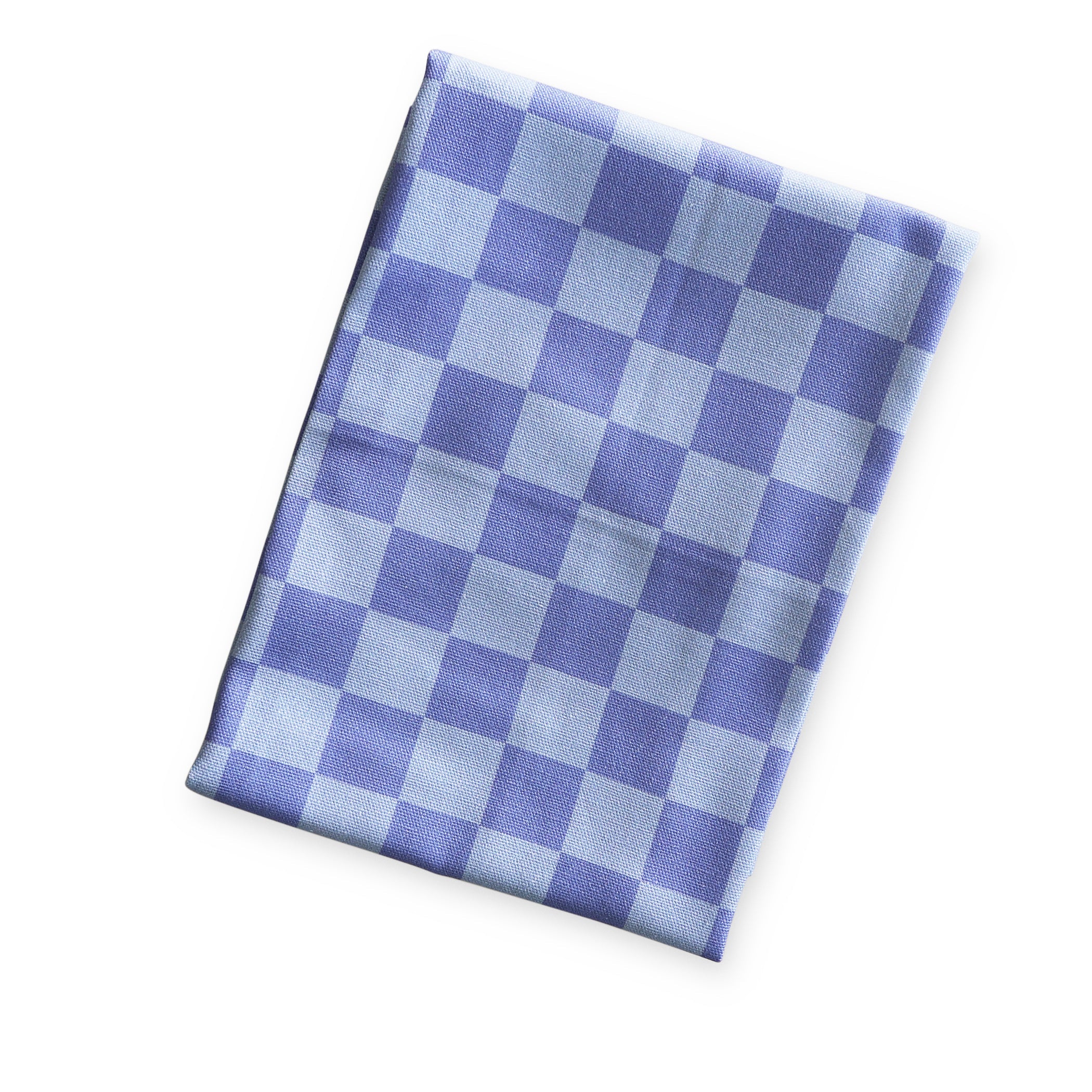 kitchen towel - lilac checks - collab zürich