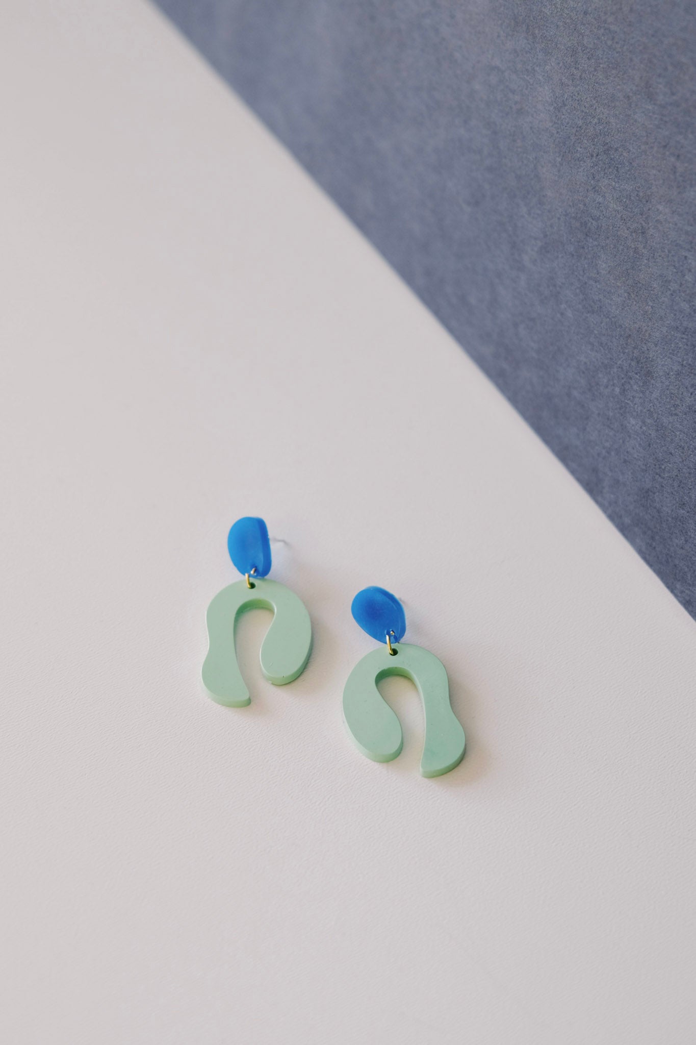 earrings - colorful shapes - collab zürich