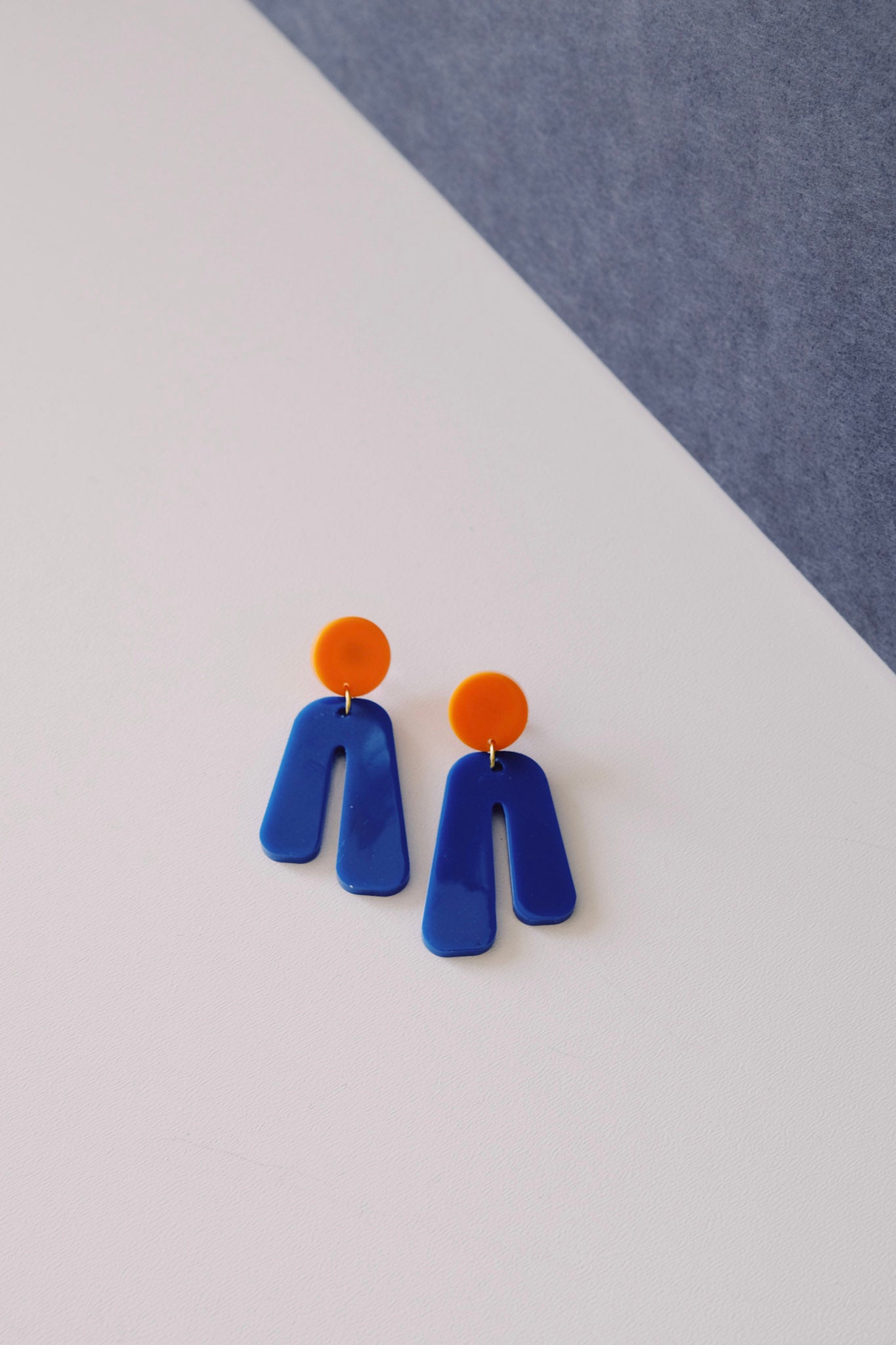 earrings - colorful shapes - collab zürich