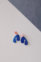 earrings - colorful shapes - collab zürich