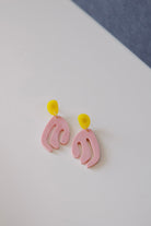 earrings - colorful shapes - collab zürich