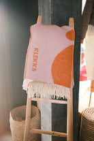 Wool Blanket - no8 - Orange Purple - collab zürich