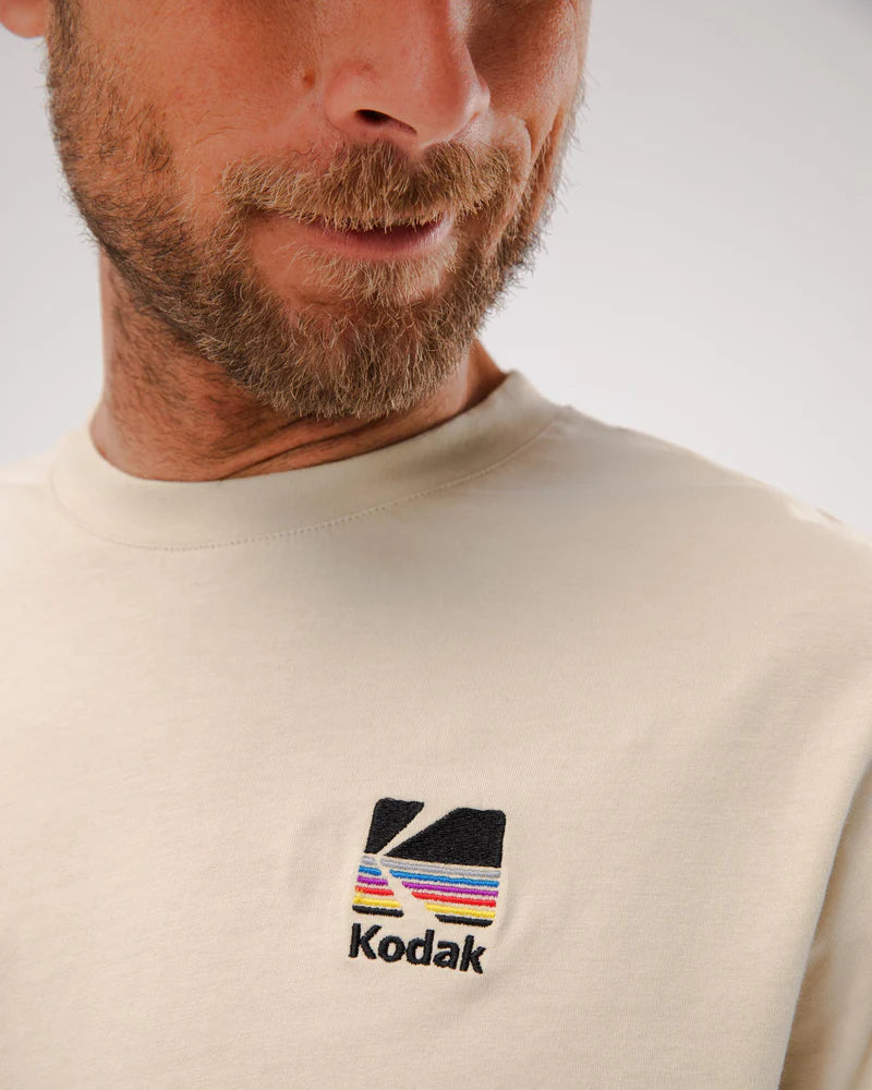 t-shirt - kodak - sand - collab zürich