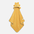 Hooded Towel - Lion - Mustard Yellow - collab zürich