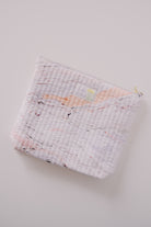 pouch - quilted marble - collab zürich