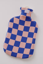 hot water bottle - checkered - collab zürich