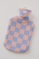 hot water bottle - checkered - collab zürich