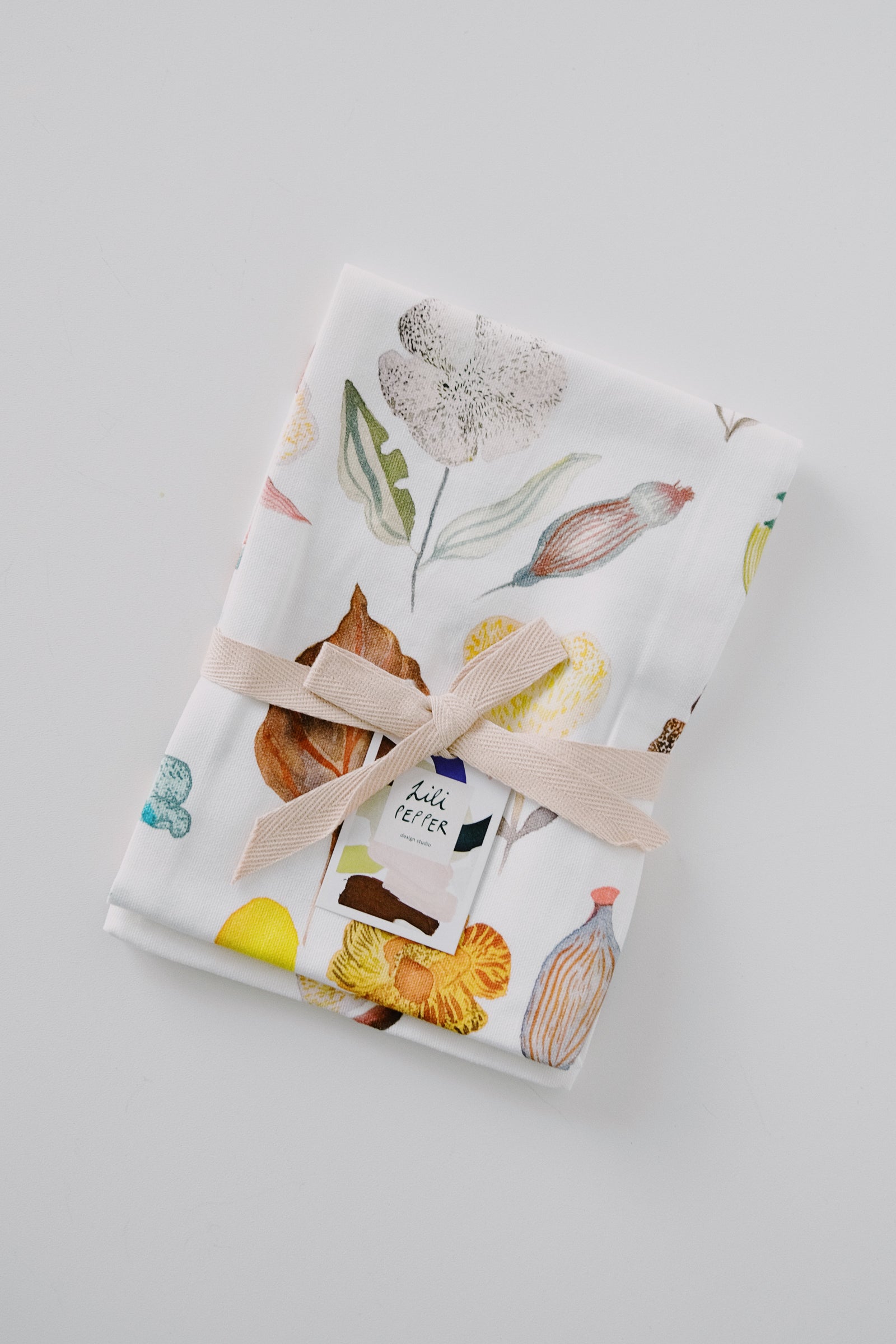 kitchen towel - my secret garden - collab zürich