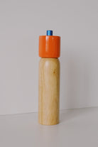 Salt / Pepper Grinder - Orange & Blue - collab zürich