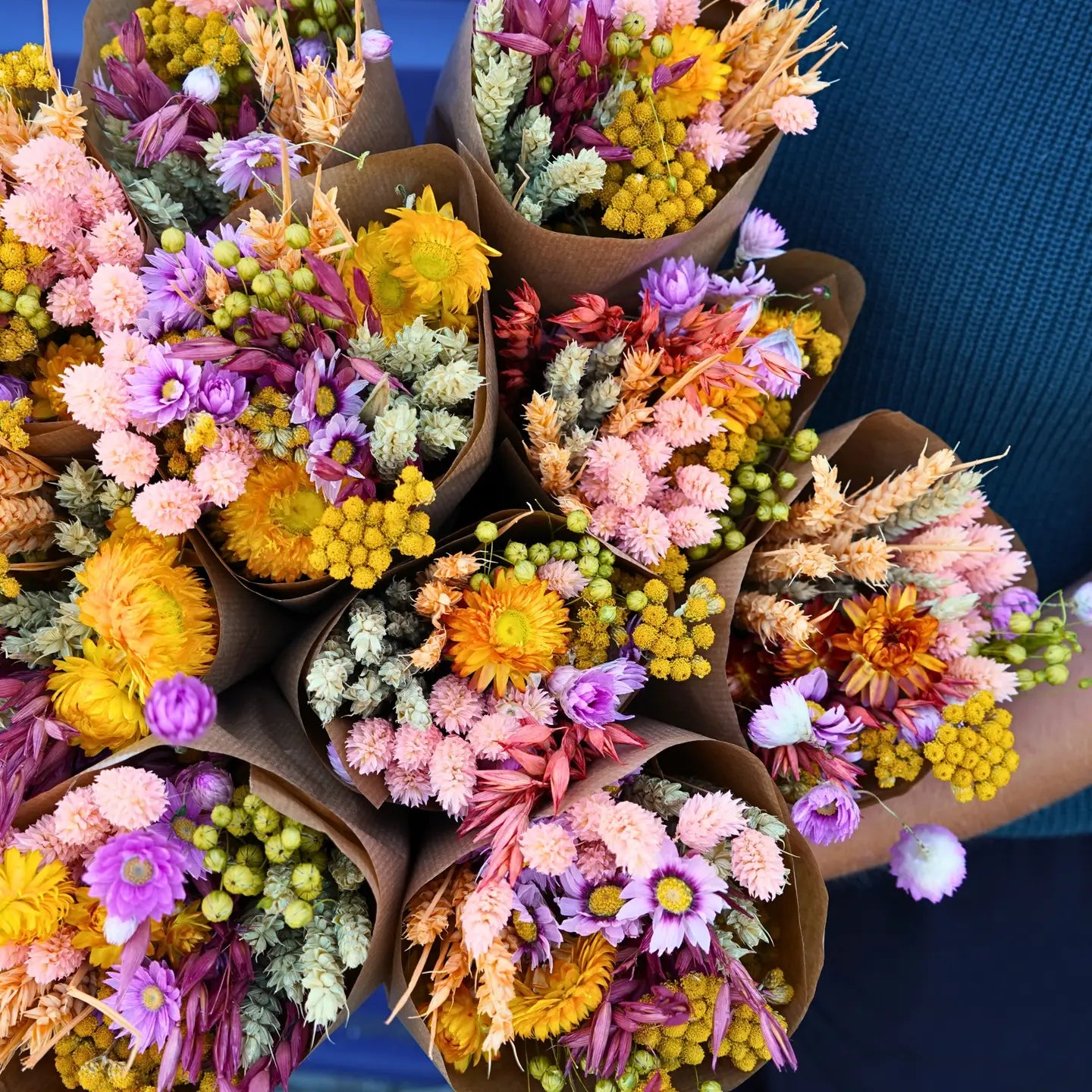 Dried Flowers - Bouquet - Seasonal Market Mix - collab zürich