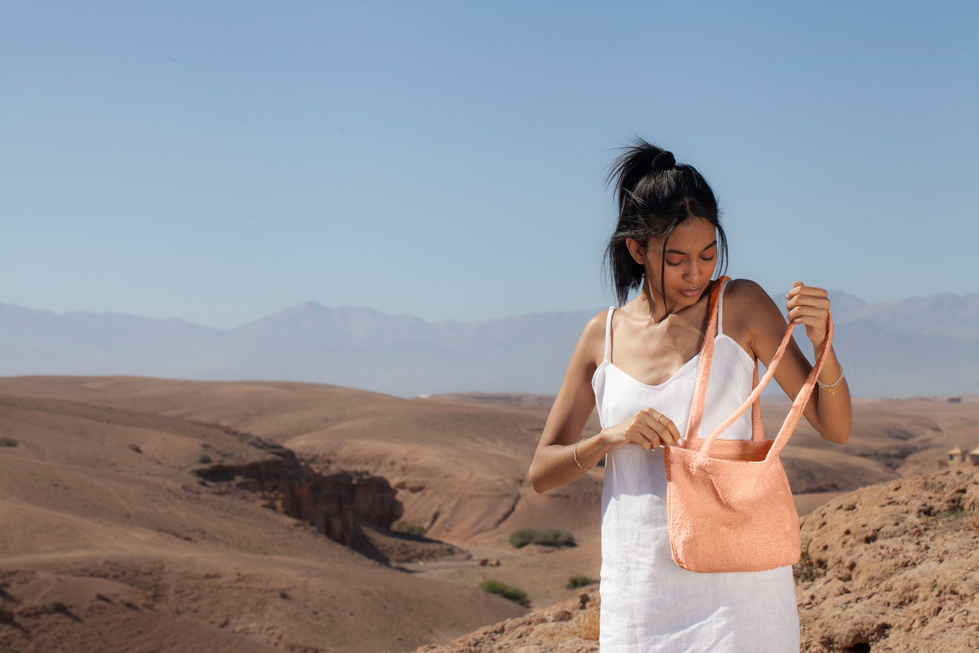 Mini Bag - SAIDA - Peach - collab zürich