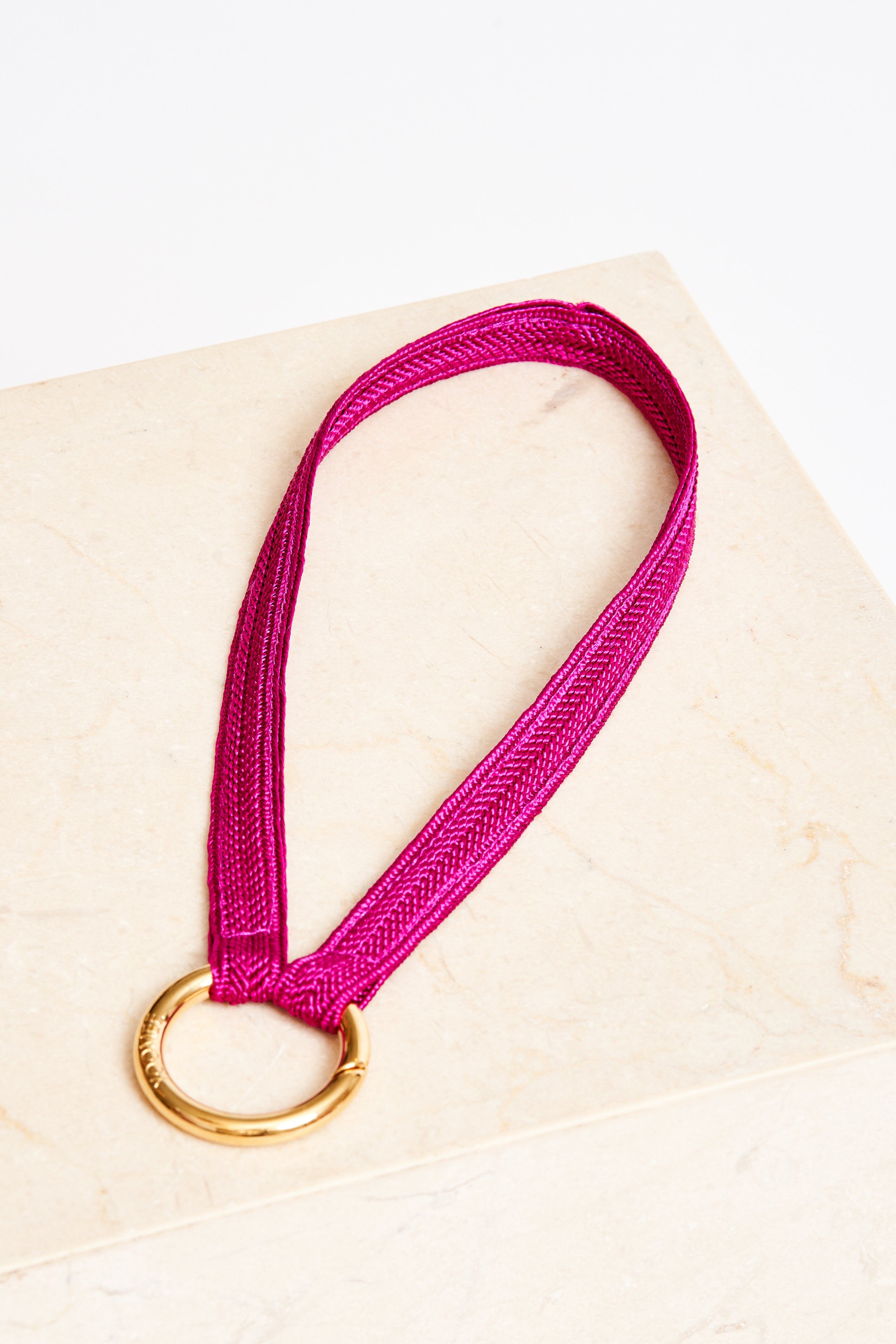 Keychain Band Mini - ZAHRA - Fuchsia - collab zürich
