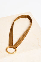 keychain band - ZAHRA mini - olive - collab zürich