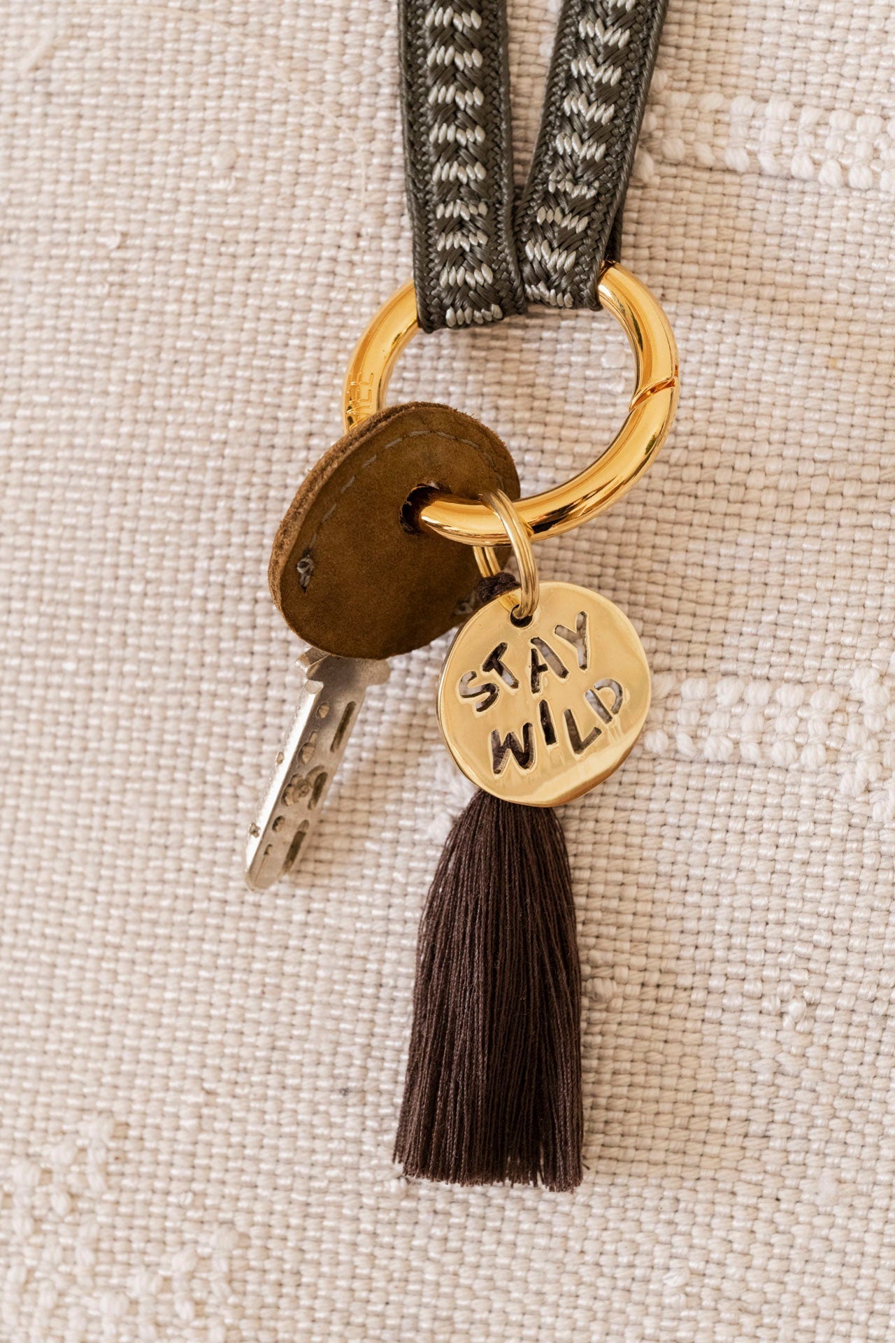 Keychain Band Mini - ZAHRA - Artichoke - collab zürich