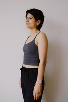 Strap Top - Ada - Anthracite - collab zürich