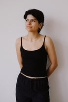 Strap Top - Ada - Black - collab zürich