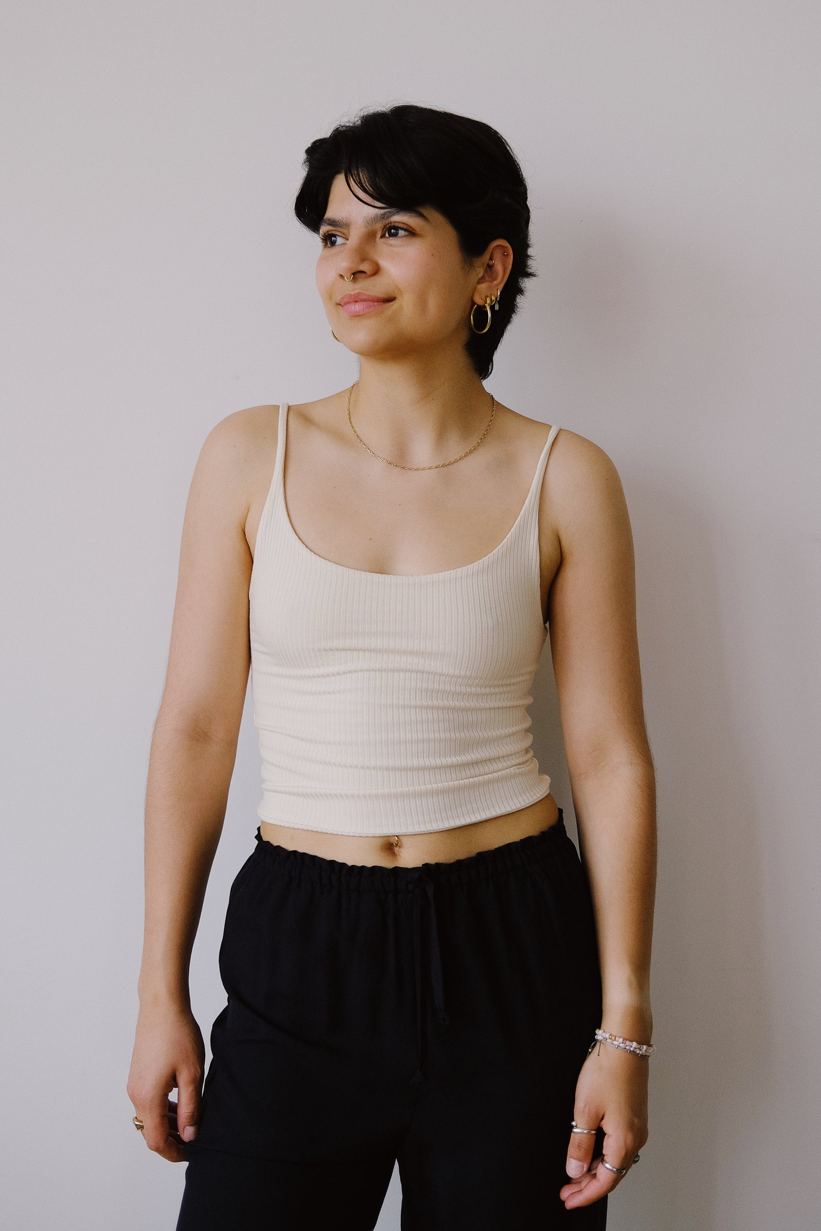 Strap Top - Ada - Creme - collab zürich