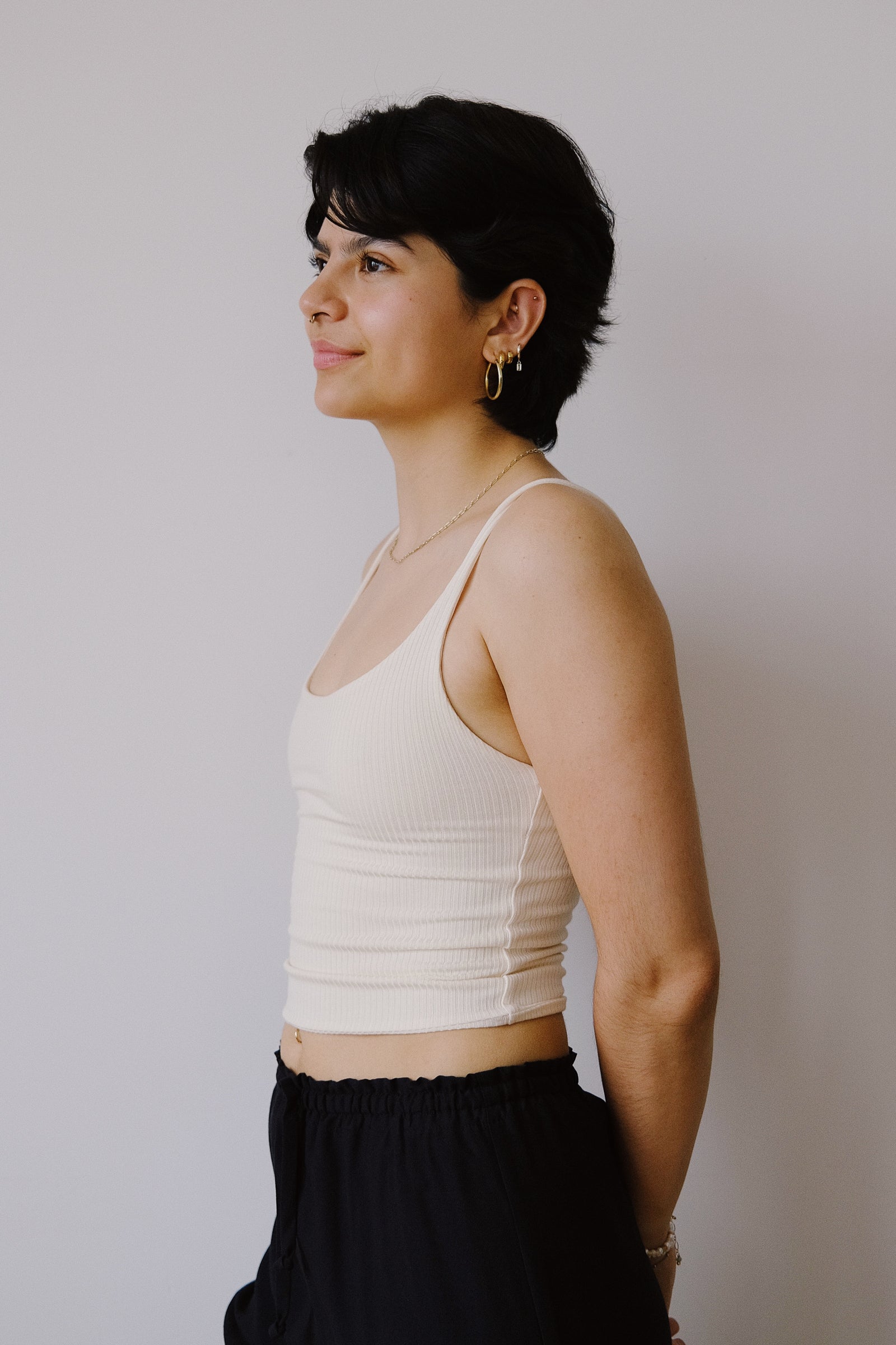 Strap Top - Ada - Creme - collab zürich
