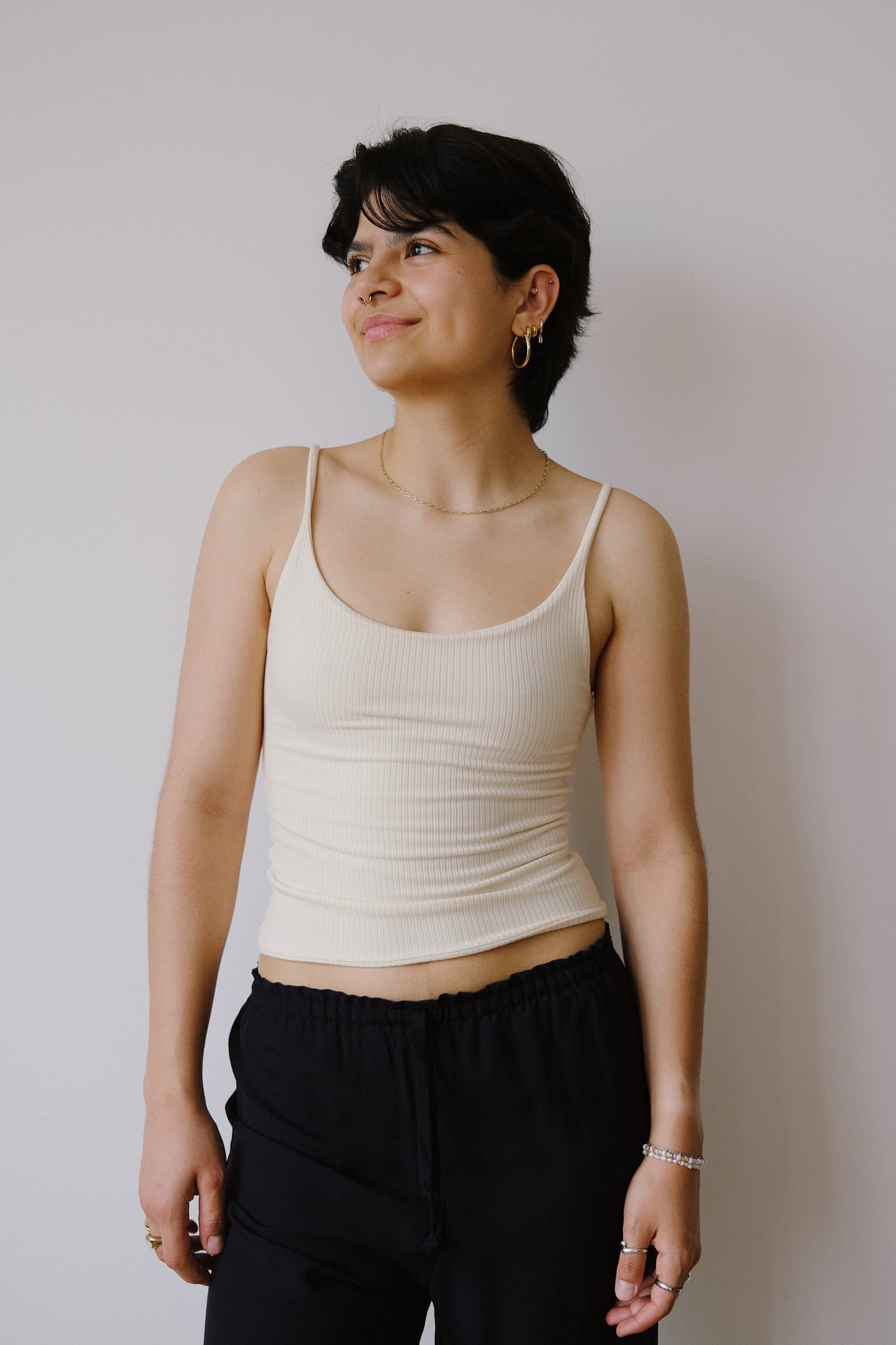 Strap Top - Ada - Creme - collab zürich