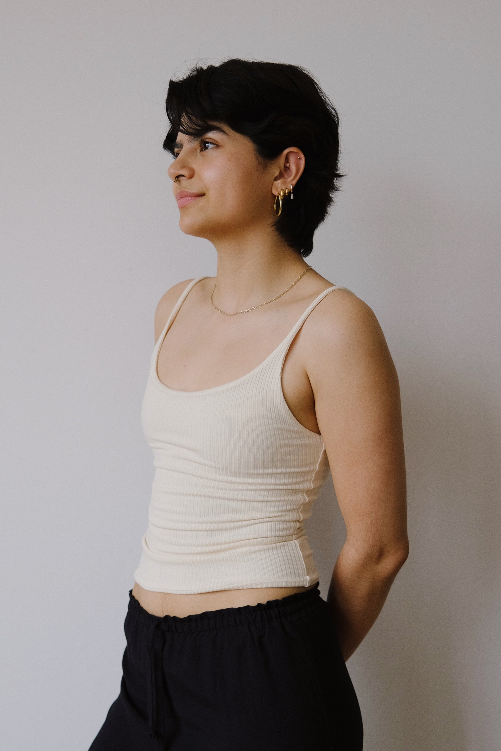 Strap Top - Ada - Creme - collab zürich