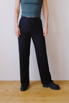 tencel pants - kira - black - collab zürich