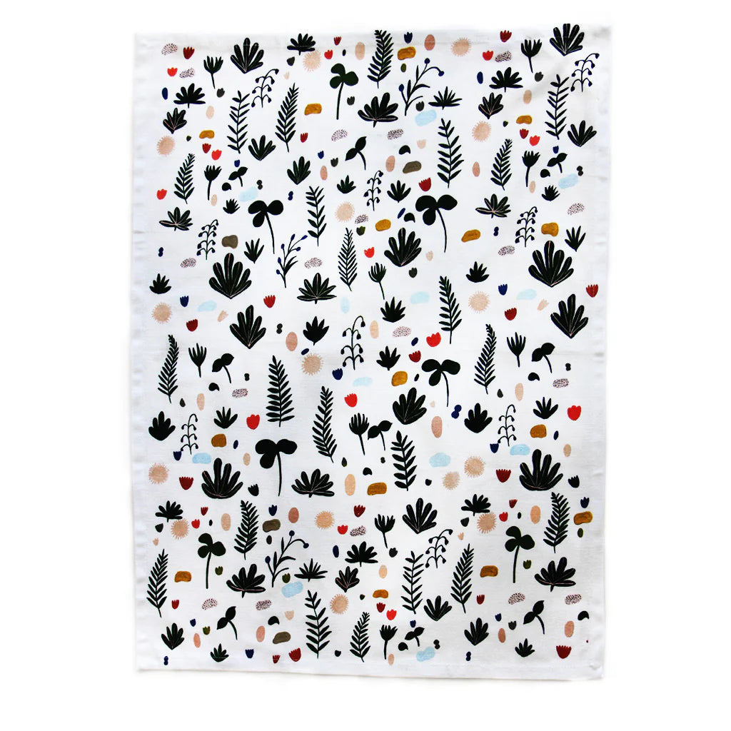 kitchen towel - botanical - collab zürich