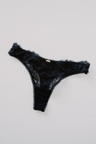 soft lace lace thong - millie 90's - collab zürich