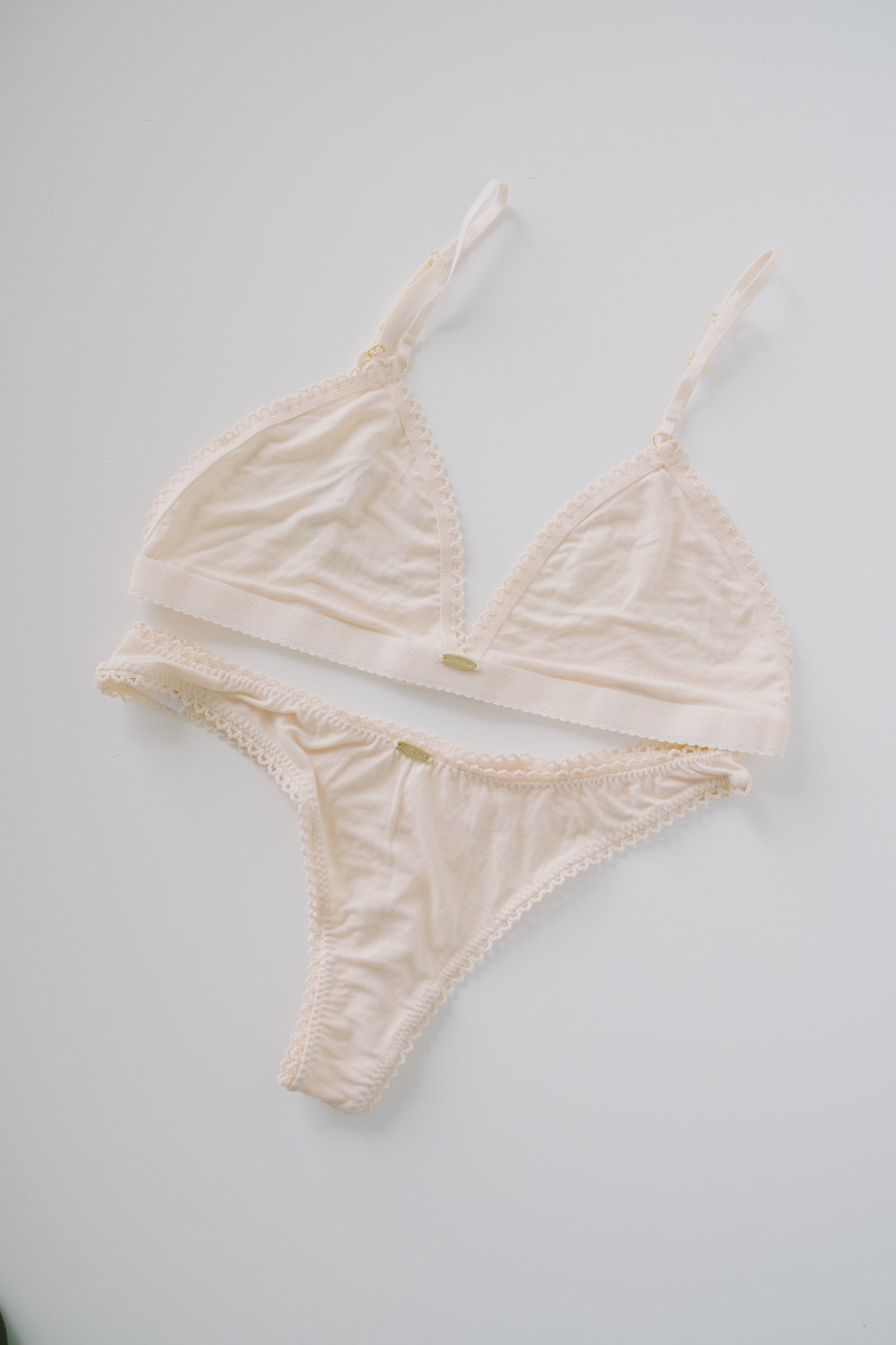 Bamboo Underwear - Thong - Cream - collab zürich