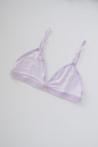 Bamboo Bralette - Triangle - Lilac - collab zürich