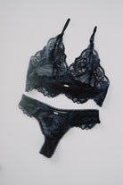 soft lace thong - lilah - collab zürich