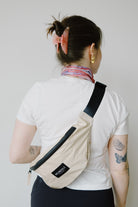 belt bag - net bag - sand - collab zürich