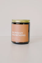 scented candle - sunday morning - collab zürich