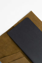 notebook case - RAWAYA - olive - collab zürich