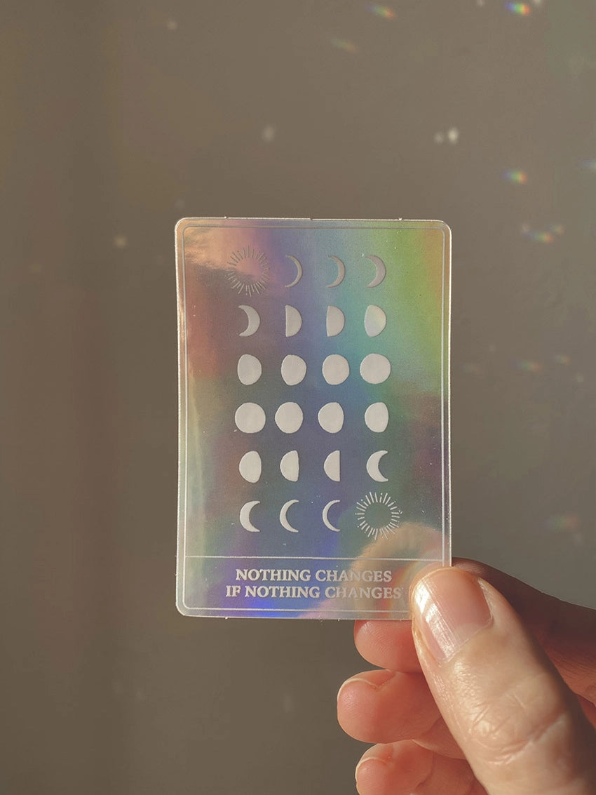 Holographic Stickers - Affirmations - collab zürich