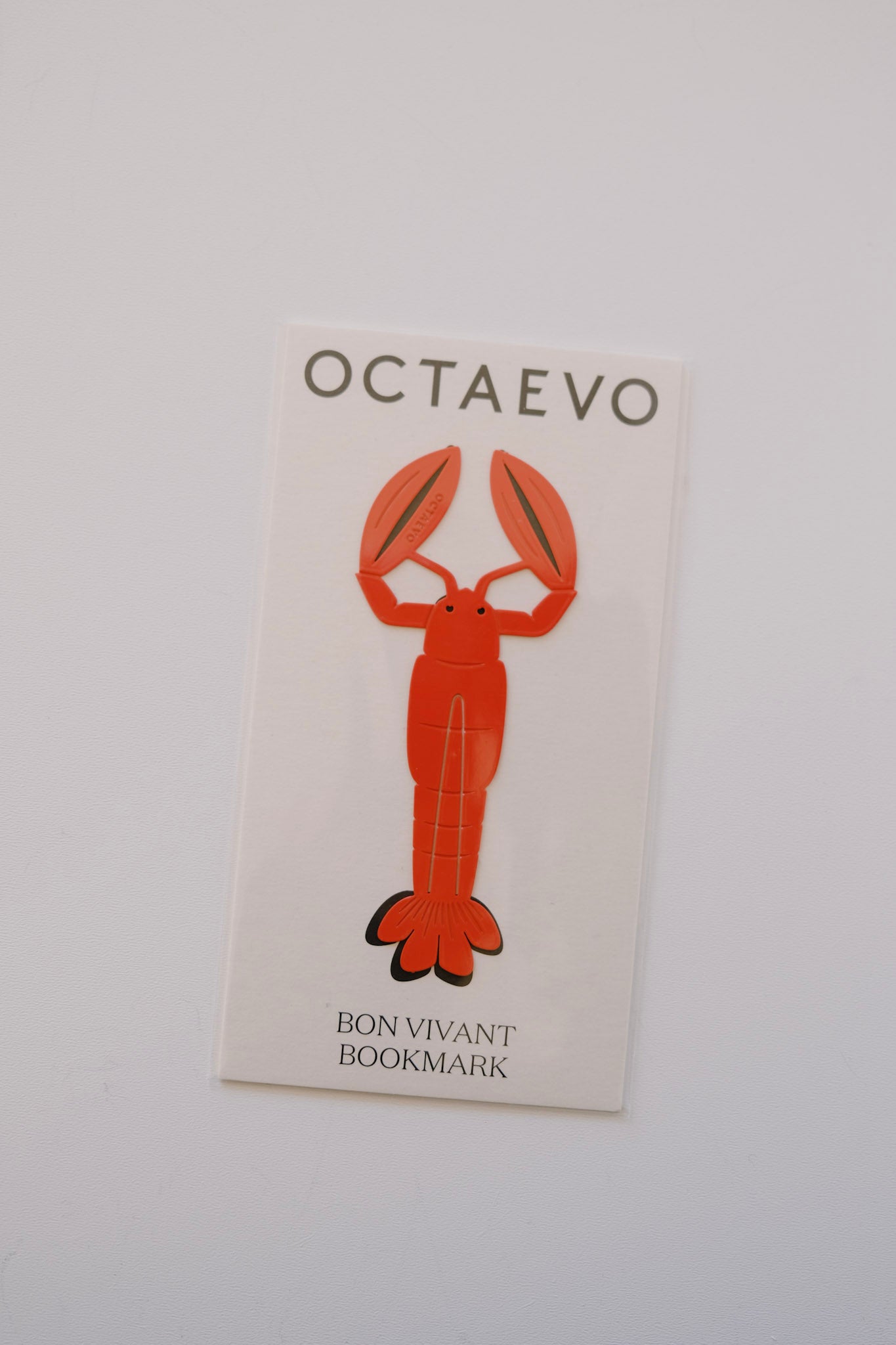 Bookmark - Bon Vivant - Red - collab zürich
