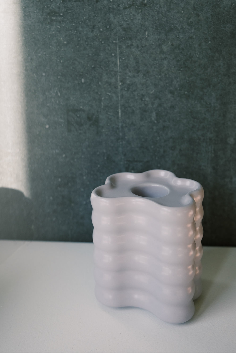 Candle Holder - Flora Large - Lilac - collab zürich