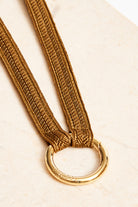 Keychain Band - ZAHRA - Olive - collab zürich