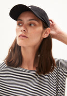 T-shirt - Slub Jersey striped - Black / Oatmilk - collab zürich