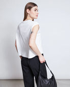 cotton t-shirt - ovar - white - collab zürich