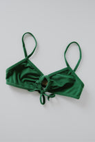 Bikini Top - Joran - Dark Green Terry - collab zürich