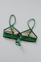 Bikini Top - Joran - Dark Green Terry - collab zürich