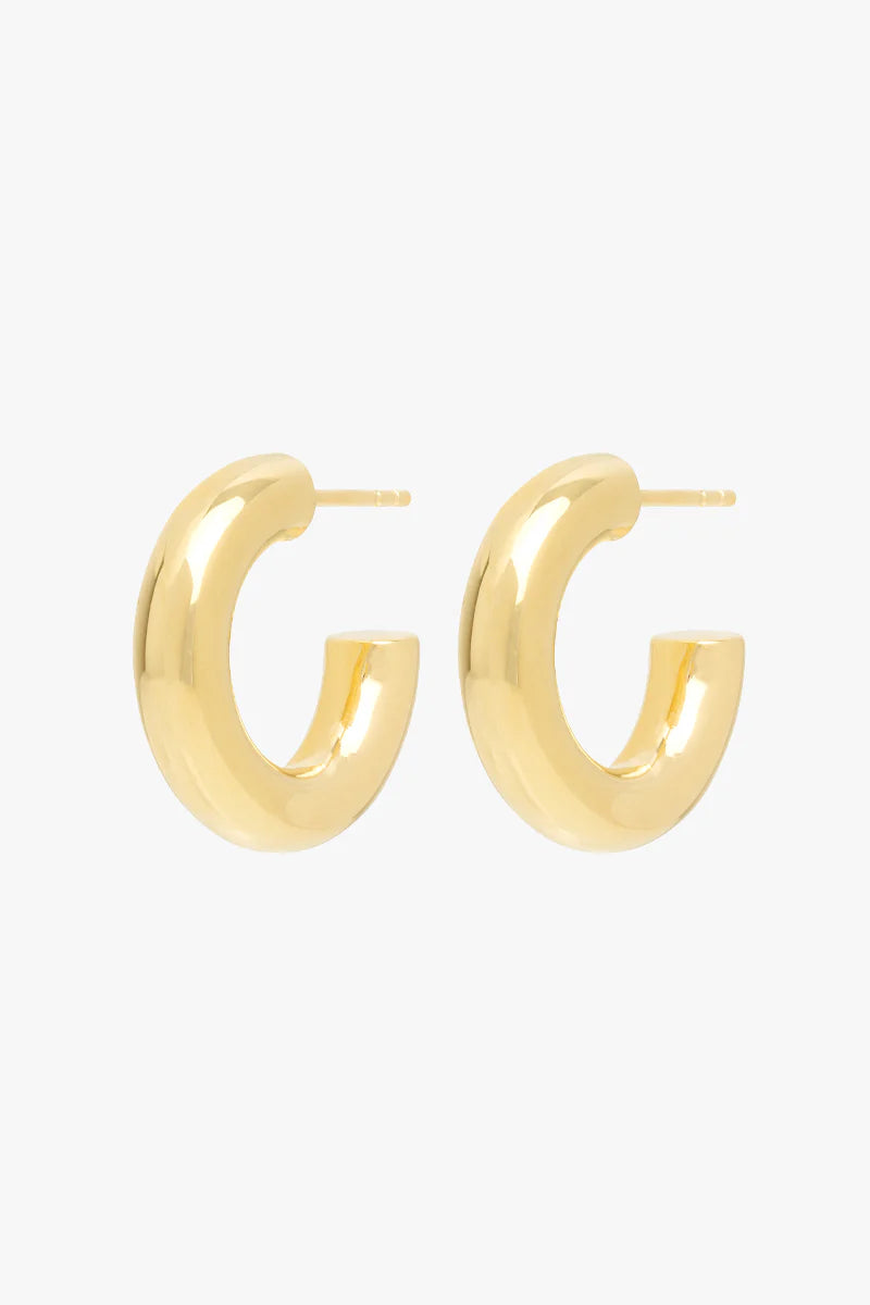 hoops - chunky statement - gold - collab zürich