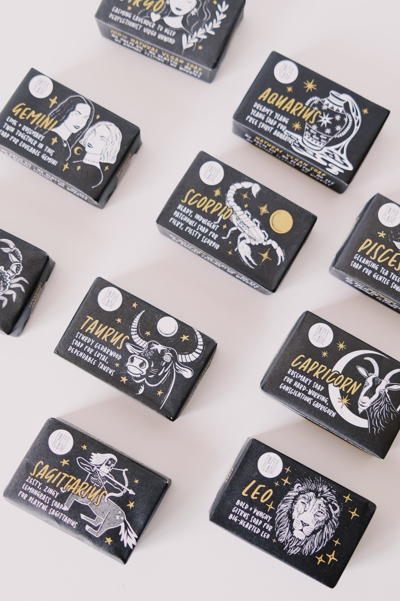 natural soap bar - zodiac signs - collab zürich
