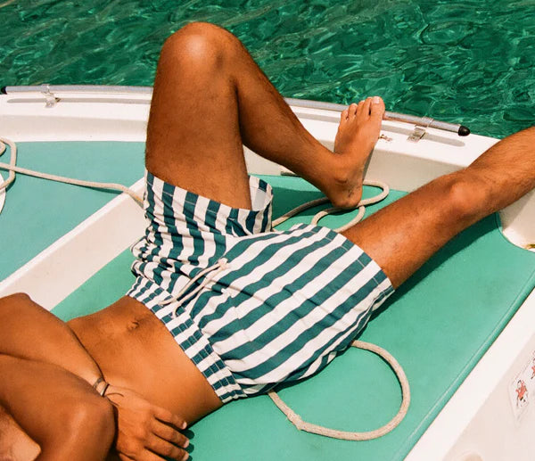 swim shorts - paraggi verde - collab zürich