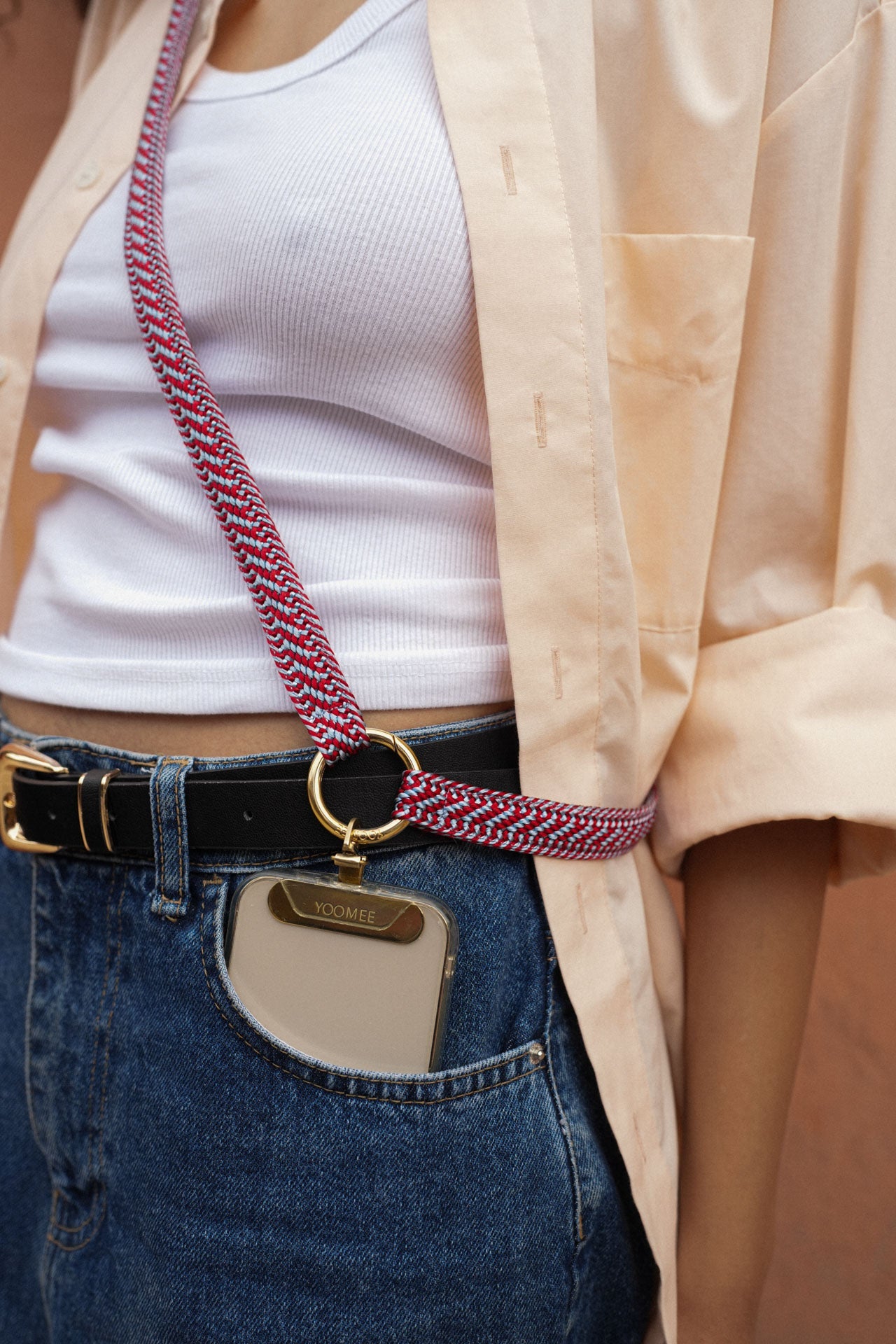 Phonechain Band - ZAHRA - Blush & Blue - collab zürich