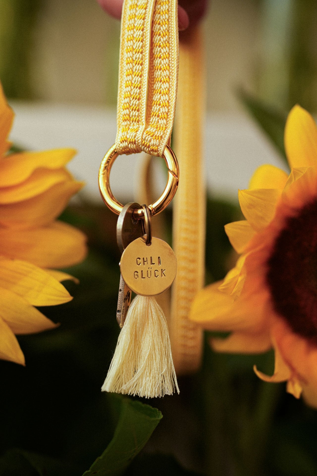 Keychain Band - ZAHRA - Sunshine - collab zürich