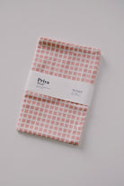 kitchen towel - checks - blush - collab zürich