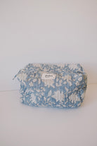 beauty bag - organic cotton - smoky blu - collab zürich